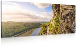 Dovido Tablou vedere la râul Labe - 120x60