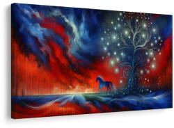 Dovido Tablou calul și copacul vieții - 60x40