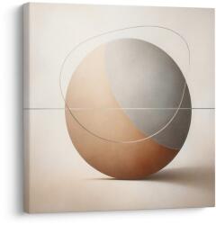 Dovido Tablou abstracție de design cu cerc - 70x70