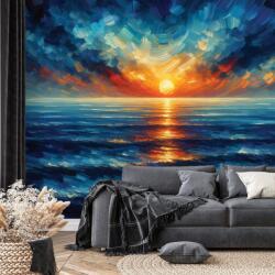 Dovido Fototapet autoadeziv apus dramatic de soare peste ocean - 392x264