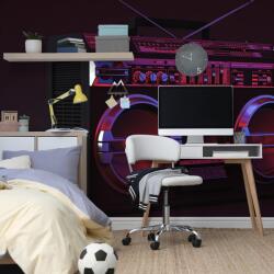 Dovido Fototapet disco radio din anii 90 - 294x270