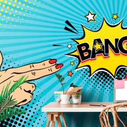 Dovido Tapet autoadeziv cu motiv pop art - BANG! - 245x165