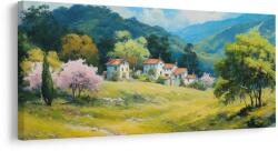 Dovido Tablou copaci înfloriți și munți - 100x50