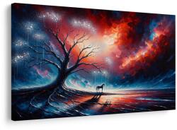 Dovido Tablou copacul vieții magic noaptea - 120x80