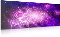 Dovido Tablou Mandala cu un fundal de galaxie - 100x50