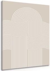 Dovido Tablou curcubeu de nisip modern Mid-Century - 100x150