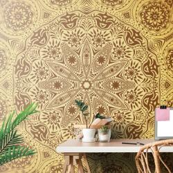 Dovido Tapet autoadeziv Mandala decorativă cu dantelă - 196x132