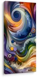Dovido Tablou dans abstract al luminii și culorilor - 60x120