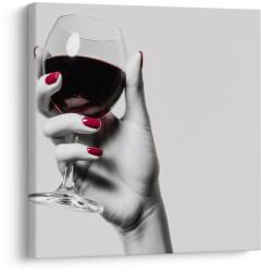 Dovido Tablou artă modernă cu vin - 30x30