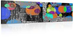 Dovido Tablou compoziție abstractă - 120x40