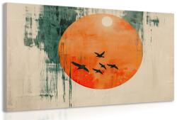 Dovido Tablou japandi lună monumentală - 120x80