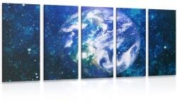 Dovido Tablou 5-piese imagine din NASA - 100x50