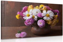 Dovido Tablou natura moartă cu crizanteme de toamnă - 30x20