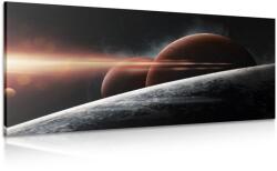 Dovido Tablou planete în galaxie - 200x100