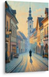 Dovido Tablou străzi liniștite ale orașului - 80x120