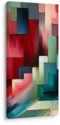 Dovido Tablou compoziție modernă de culori - 50x100