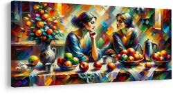 Dovido Tablou două femei cu mere - 120x60
