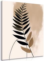 Dovido Tablou forme abstracte botanice de ferigă - 80x120