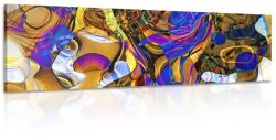 Dovido Tablou artă abstractă - 150x50