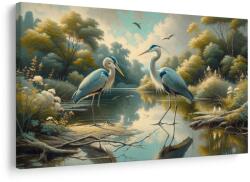 Dovido Tablou stârci lângă apă - 40x30
