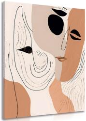 Dovido Tablou forme abstracte ale feței - 80x120