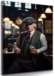 Dovido Tablou gangster într-un bar de whiskey - 100x150