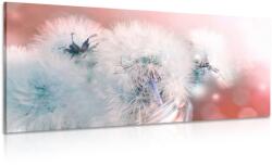 Dovido Tablou păpădie cu elemente abstracte - 140x70