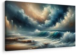 Dovido Tablou furtună deasupra oceanului - 90x60