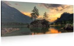 Dovido Tablou peisaj montan lângă lac - 100x50