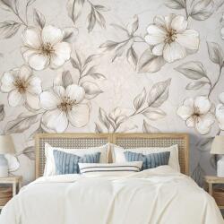 Dovido Tapet flori vintage în tonuri delicate - 539x363