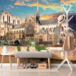 Dovido Fototapet catedrala Notre Dame - 196x132