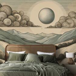 Dovido Tapet peisaj montan retro - 343x231
