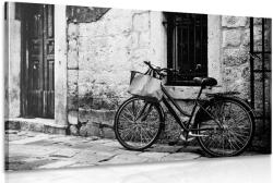 Dovido Tablou bicicleta retro în design alb-negru - 30x20