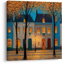 Dovido Tablou relaxare urbană cu lampă - 20x20