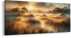 Dovido Tablou ceață în stufăriș - 120x60