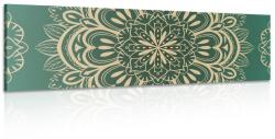 Dovido Tablou Mandala pe un fundal turcoaz - 150x50