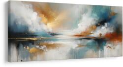 Dovido Tablou abstracție modernă cu natură - 100x50