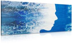 Dovido Tablou profilul abstract al unei femei - 100x50