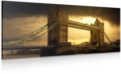 Dovido Tablou apus de soare deasupra Tower Brige - 140x70
