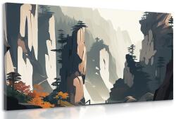 Dovido Tablou muntele Tianzi în China - 30x20