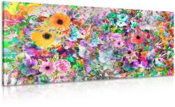Dovido Tablou flori colorate - 120x60
