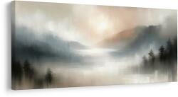 Dovido Tablou vale liniștită în ceață - 120x60