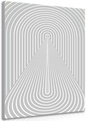 Dovido Tablou perspectiva curcubeului Mid-Century - 30x40