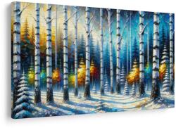 Dovido Tablou magia pădurii de iarnă - 120x80