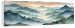 Dovido Tablou liniște deasupra munților albaștri - 135x45