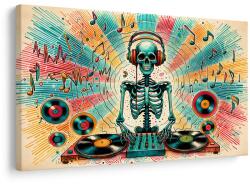 Dovido Tablou schelet disco cu discuri - 90x60
