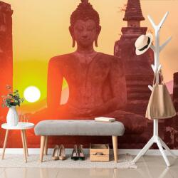 Dovido Fototapet Statuia Buddha în mijlocul pietrelor - 539x363