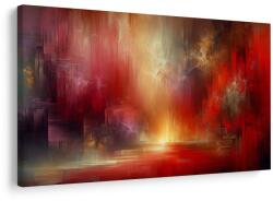 Dovido Tablou lumină roșie în ceață - 60x40
