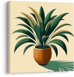 Dovido Tablou plantă de interior elegantă - 20x20