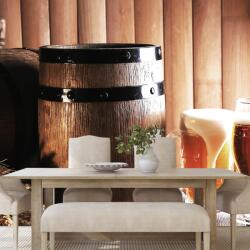 Dovido Fototapet bere cu butoi de bere - 539x363
